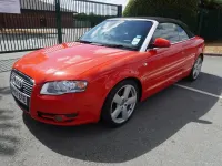 Used Audi A4 Cabriolet S-Line 2007 Red Cabriolet