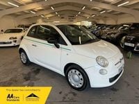 Used Fiat 500 Pop 69 HP (50 kW) 2009 White Cabriolet