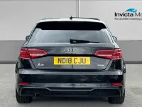 Used Audi A3 Black Edition 2018 Black Sedan