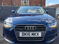 Used Audi A4 177 HP (130 kW) 2015 Blue Sedan