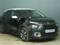 Used Citroën C3 PureTech 110 HP (80 kW) 2023 Black Hatchback