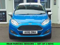 Used Ford Fiesta Zetec 2016 Blue Hatchback