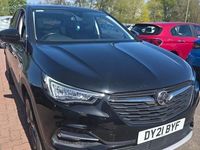 Used Vauxhall Grandland X Elite 130 HP (95 kW) 2021 Black SUV