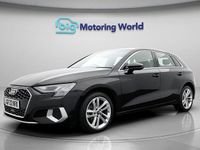 Used Audi A3 Sportback Sport 2022 Black Hatchback