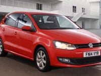 Used VW Polo Edition 60 HP (44 kW) 2014 Red Hatchback