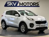 Used Kia Sportage 115 HP (84 kW) 2018 White SUV