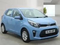 Second-hand Kia Picanto 66 CP (48 kW) 2018 Albastru Hatchback