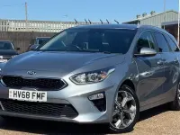 Used Kia Ceed Sportswagon 116 HP (85 kW) 2018 Silver Estate