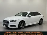 Used Audi A4 S-Line 354 HP (260 kW) 2017 White Estate