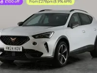Used Cupra Formentor 204 HP (150 kW) 2024 White SUV