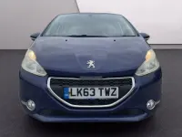 Gebraucht Peugeot 208 Active 82 PS (60 kW) 2013 Blau Kleinwagen