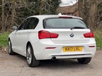 Used BMW 118 Sport Line 2017 White Hatchback