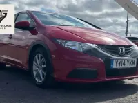 Used Honda Civic S 99 HP (72 kW) 2014 Red Hatchback