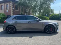 Used Mercedes A45 AMG 421 HP (309 kW) 2021 Grey Hatchback