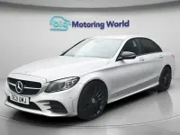 Used Mercedes C220 AMG line 194 HP (142 kW) 2021 Silver Sedan