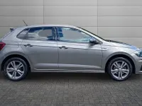 Used VW Polo R-line 115 HP (84 kW) 2020 Limestone grey Hatchback