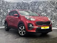Used Kia Sportage 130 HP (95 kW) 2021 Red SUV
