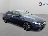 Used Mercedes A35 AMG Premium 306 HP (225 kW) 2021 Blue Sedan