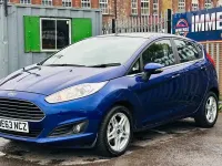 Used Ford Fiesta Zetec 75 HP (55 kW) 2013 Blue Hatchback