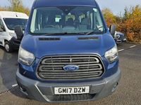 Used Ford Transit 125 HP (91 kW) 2017 Blue MPV