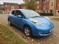 Used Nissan Leaf 80 kW (109 HP) 2012 Blue Hatchback