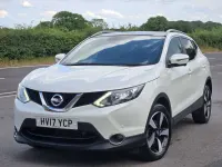 Used Nissan Qashqai N-Vision 2017 White SUV