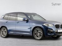 Used BMW X3 M Sport 187 HP (137 kW) 2021 Blue SUV
