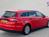 Used Ford Mondeo Zetec 120 HP (88 kW) 2016 Red Estate