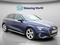 Used Audi A3 Sportback S-Line 150 HP (110 kW) 2023 Blue Hatchback