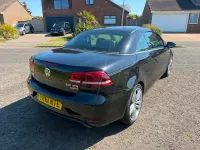 Used VW Eos Sportline 140 HP (102 kW) 2011 Black Cabriolet