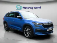 Used Skoda Kodiaq SportLine 150 HP (110 kW) 2023 Blue SUV