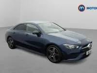 Used Mercedes CLA250 AMG Line Premium 224 HP (164 kW) 2021 Blue Coupe