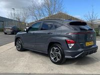 Second-hand Hyundai Kona N Line 127 CP (93 kW) 2024 Albastru SUV
