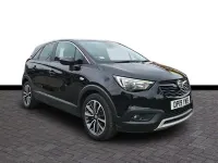 Used Vauxhall Crossland X Elite 83 HP (61 kW) 2019 Black SUV