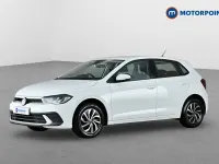Begagnad VW Polo Life 2024 Vit Halvkombi