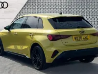 New Audi A3 Sportback e-tron Black Edition 204 HP (150 kW) 2026 Yellow Hatchback