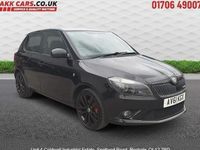 Used Skoda Fabia vRS 178 HP (130 kW) 2011 Black Hatchback