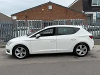 Used Seat Leon FR 140 HP (102 kW) 2013 White Hatchback