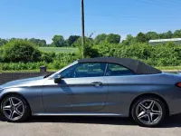 Used Mercedes C220 AMG line 194 HP (142 kW) 2019 Grey Cabriolet