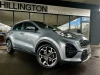 Used Kia Sportage GT-Line 177 HP (130 kW) 2019 Silver SUV