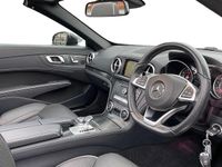 Used Mercedes SL400 AMG line 367 HP (269 kW) 2018 Black Cabriolet