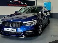 Used BMW 530 M Sport 261 HP (191 kW) 2017 Blue Sedan