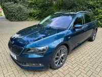 Used Skoda Superb 220 HP (161 kW) 2017 Blue Estate