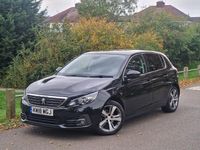 Usado Peugeot 308 Allure 129 HP (94 kW) 2018 Preto Citadino
