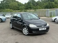 Used Vauxhall Corsa 2003 Black Hatchback