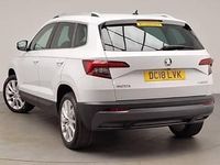 Used Skoda Karoq SE L 115 HP (84 kW) 2018 White SUV