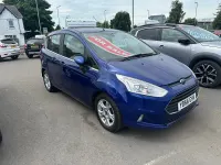 Used Ford B-MAX Zetec 100 HP (73 kW) 2016 Blue MPV