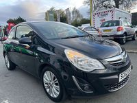 Used Vauxhall Corsa 2013 Black Hatchback