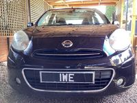 Used Nissan Micra Tekna 2013 Black Hatchback