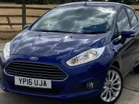 Used Ford Fiesta Titanium X 101 HP (74 kW) 2016 Blue Hatchback